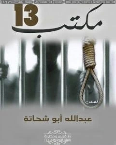 كتاب مكتب 13 وقصص أخرى لـ عبدالله ابو شحاتة