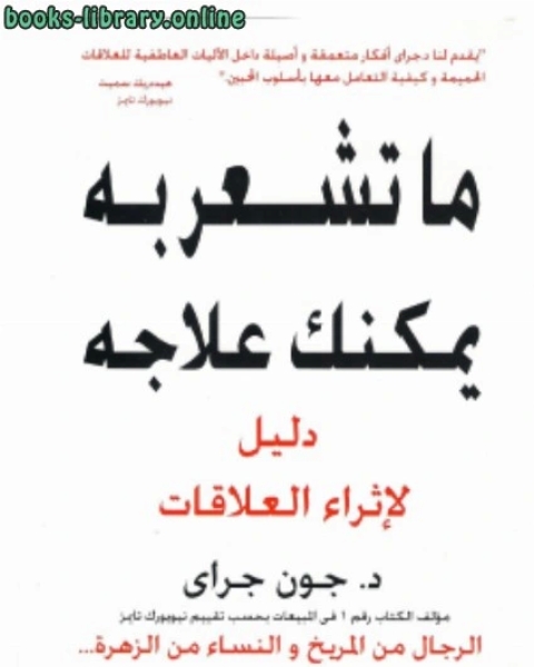 كتاب ما تشعر به يمكن علاجه لـ عبد الحي بن عبد الكبير الكتاني
